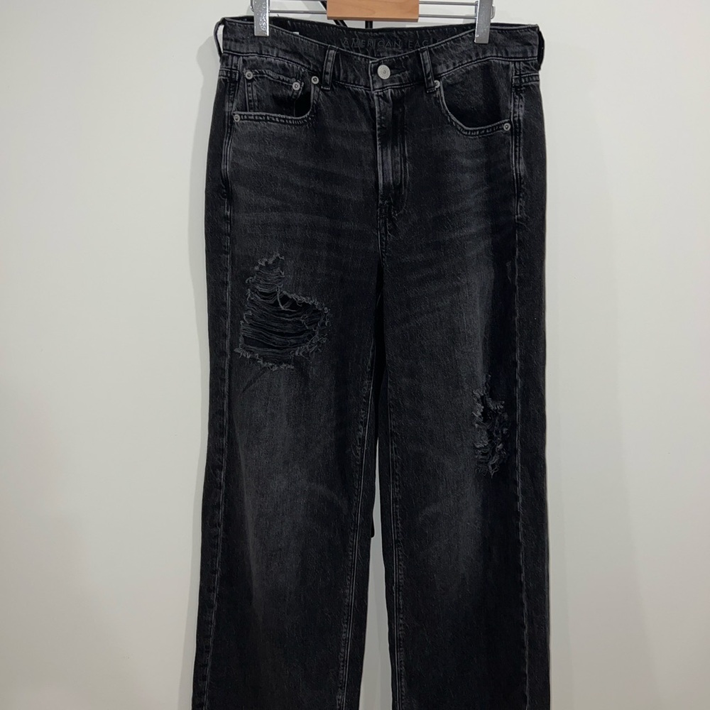 American Eagle Outfitters Dark Wash Straight Leg Jeans